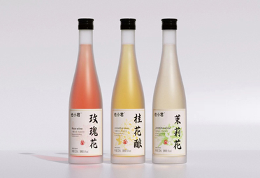 也小君三花酒：玫瑰、桂花、茉莉